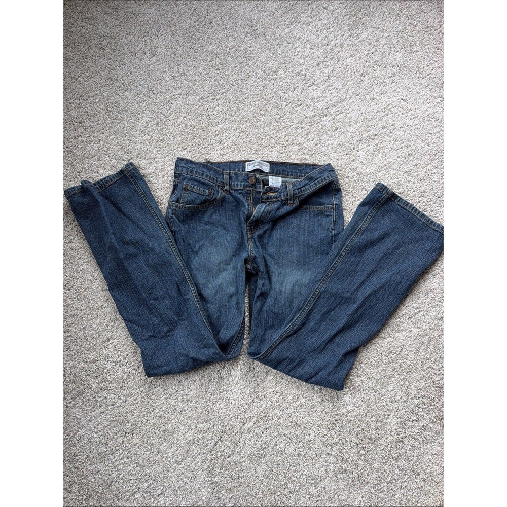 Signature By Levi Strauss & Co Stretch Bootcut Jeans Misses 10 Medium Blue Denim